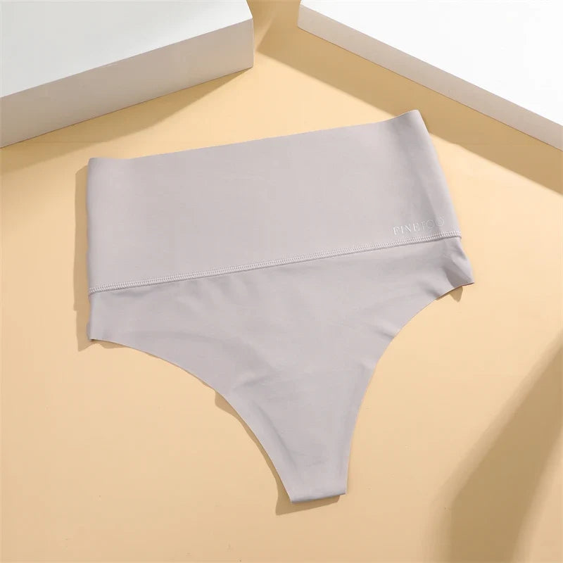 Women Seamless Bodysuit Bikini High WaistShapewear Tummy Control T-Back Thongs Female Slimming Waist Trainer Underwear G-string