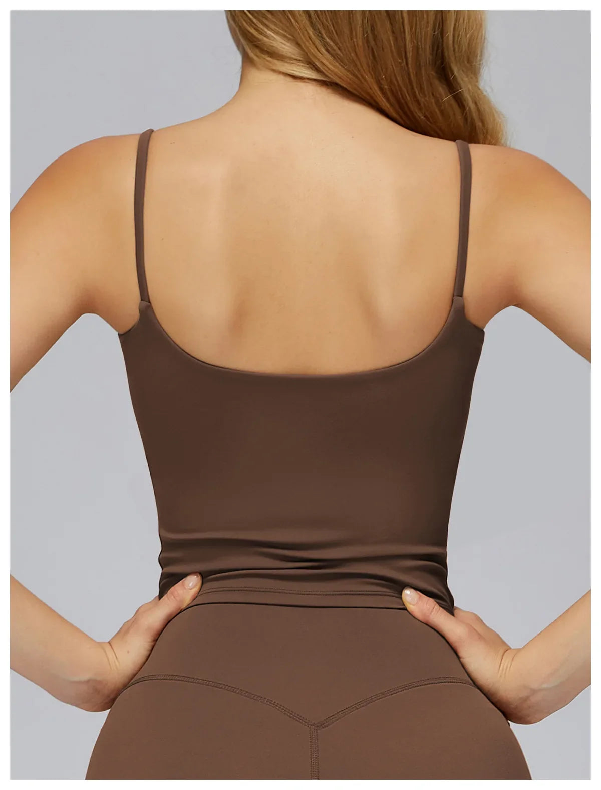 Running Underwear Sports Bra Women High Support Open Back Yoga Breathable Slim Fit Fitness Pilates Tank Top With Removable Pads