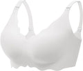 Plus-size Jelly-like Wire-free Bra Thin Molded Cups with A Wire-free Design Comfortable and Breathable Underwear Push Up