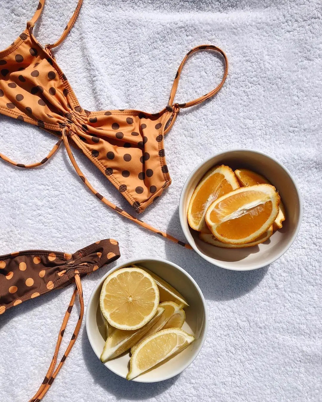 2026 New Sexy Low Bikini Set Swimwear Women Print Floral Brazilian Halter Backless Swimsuit Strappy Beachwear Dot biquini female