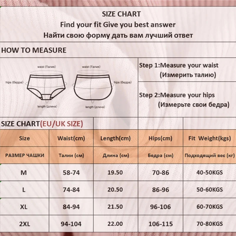 3PCS Cotton Women's Panties Sexy Comfortable Underwear Female Low Waist Stripe Briefs Solid Color Breathable Soft Lingerie M-XL