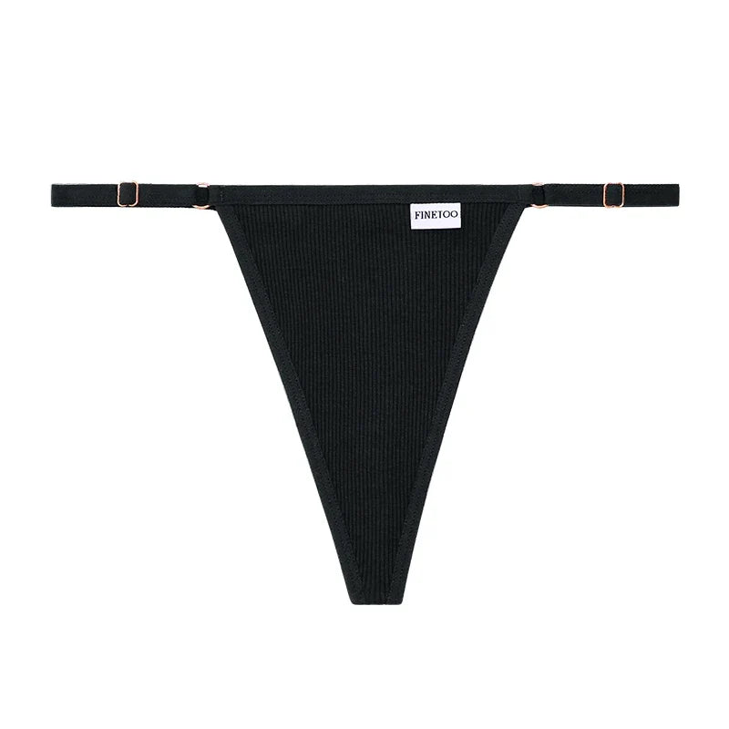 S-XL Cotton Thongs Women Sexy Low Waist T-Back Underwear Ladies Bikini Panties Comfortable Cotton Underwear G-string Lingerie