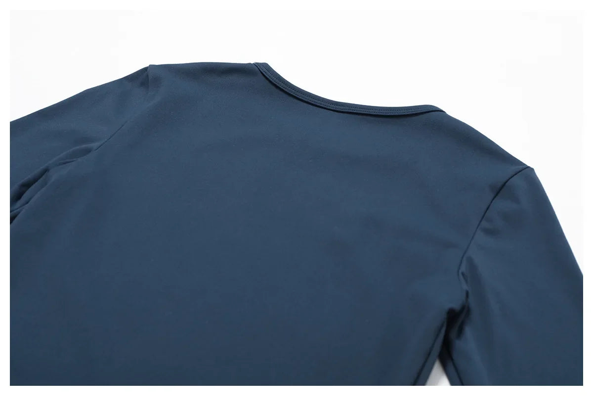 NCLAGEN Long Sleeve Workout Top Gym Pilates Clothes Women Active Wear Sports Shirt Elastic Fitness Yoga Clothing Running Shirts