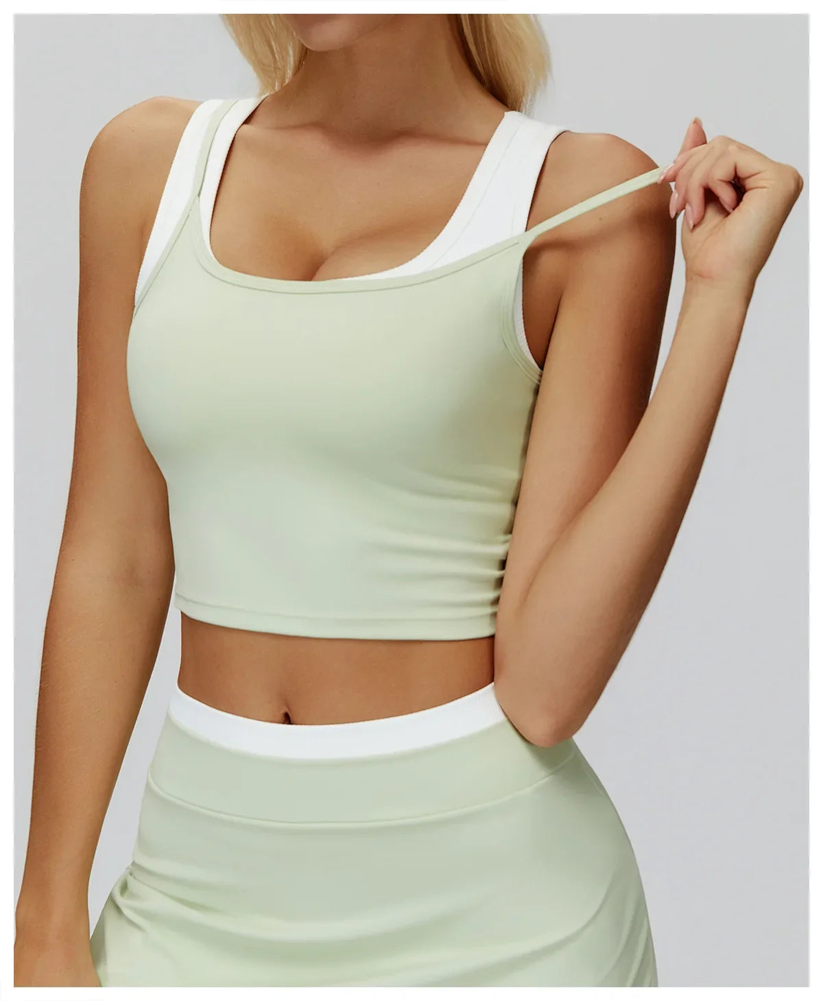 Color Blocked Fitness Bra Workout Tops Gym Underwear Fitness Sports Bras Athletic Sport Bra Women Backless Gym Yoga Crop Top