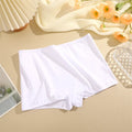 New Women's Panties Cotton Seamless Sports Boxers Underwear Female Solid Color Briefs Cozy Lingerie Intimate Underpants XS-XL