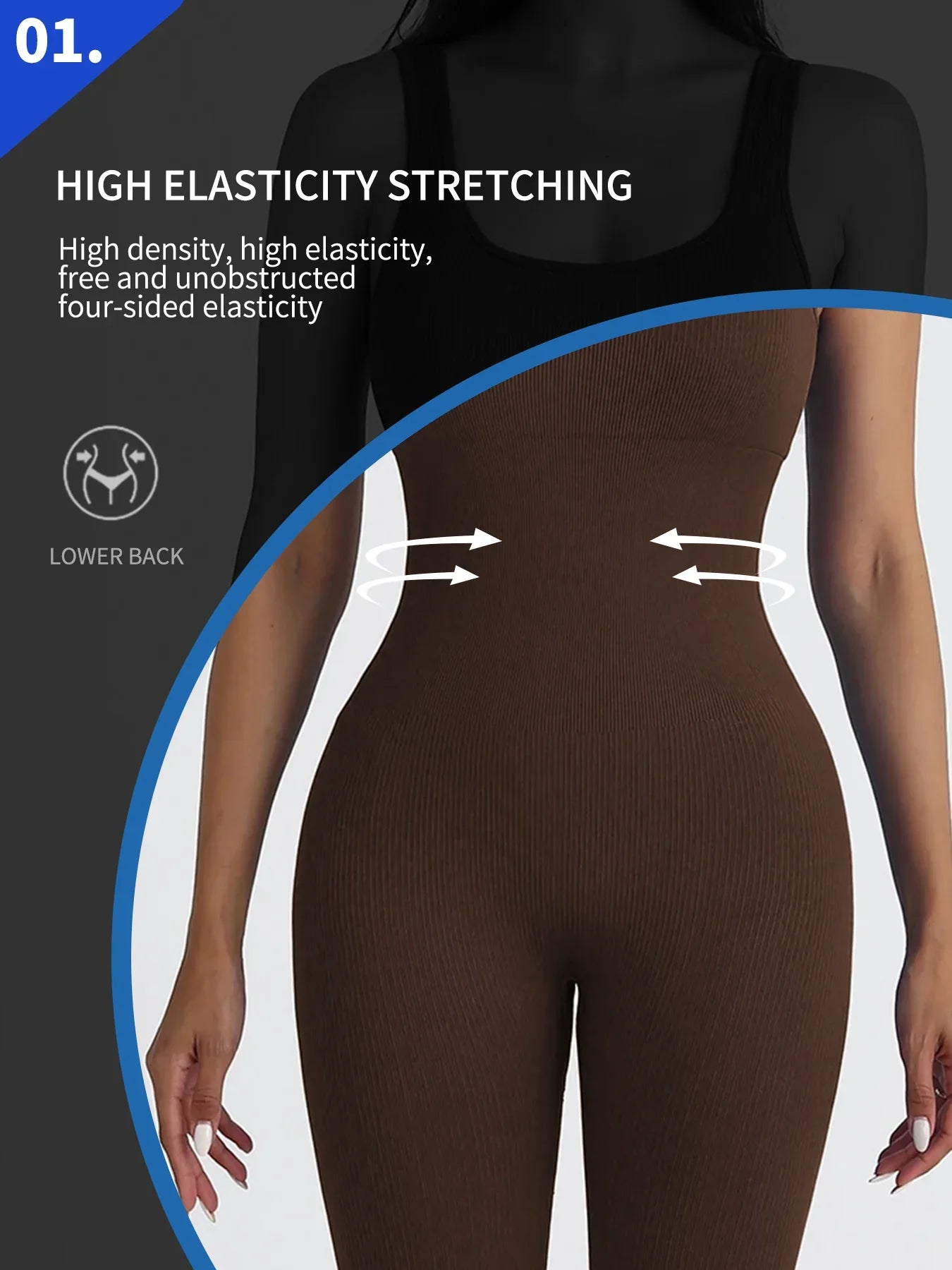 CZGUKE Women's Sportswear Yoga Set Integrated Sportswear Women's Gym Fitness Suit Fitness Stretch One Piece Yoga Suit