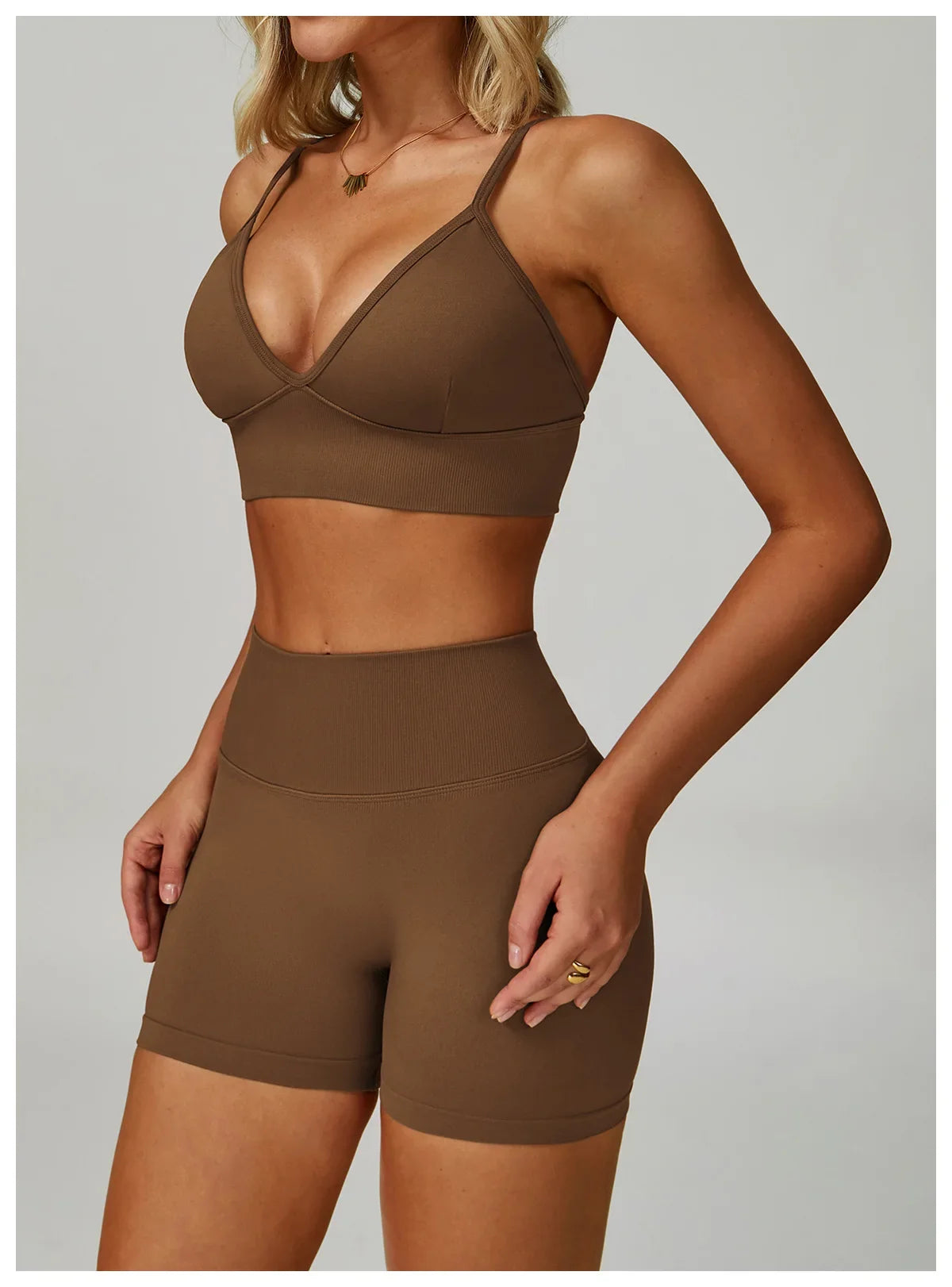 Breathable Sports Bra Shockproof Fitness Top Women Yoga Bra Crop Top Push Up Adjustable Shoulder Strap Sport Bra Gym Workout Top