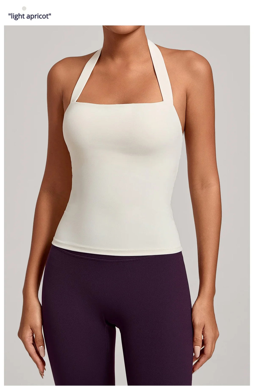 Sports Yeautifulback Breathoga Vest Neck Hanging Detachable Chest Pad Women Bra High Elasticity Slim Bable Running Sports Vest