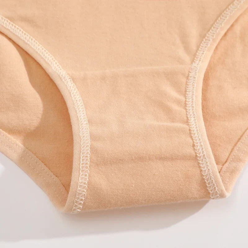 FINETOO 4Pcs Women's  Cotton Panties Sexy Breathable Low Waist  Briefs Letter Straps Underwear Soft Stretch Comfortable Lingerie
