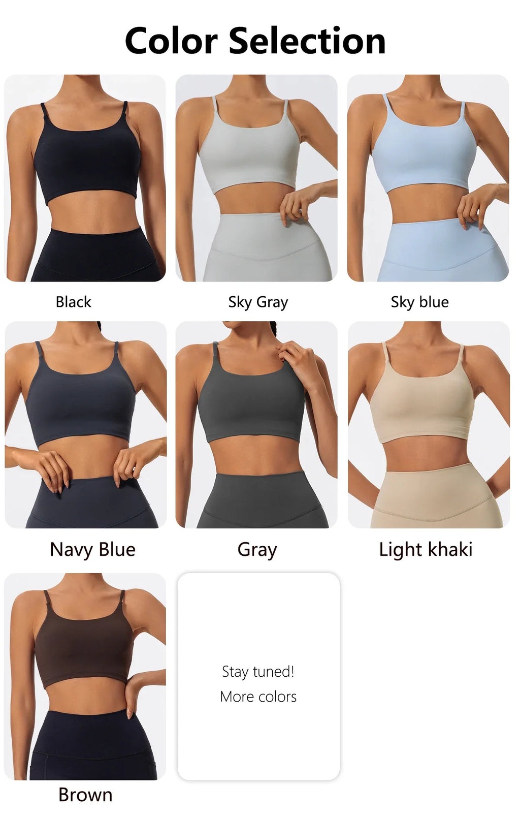Hearuisavy Summer Ultra-Soft Fabrics Sports Bra Gym Top Women Push Up Workout Quick-Dry Yoga Top Sportswear Fitness Underwear