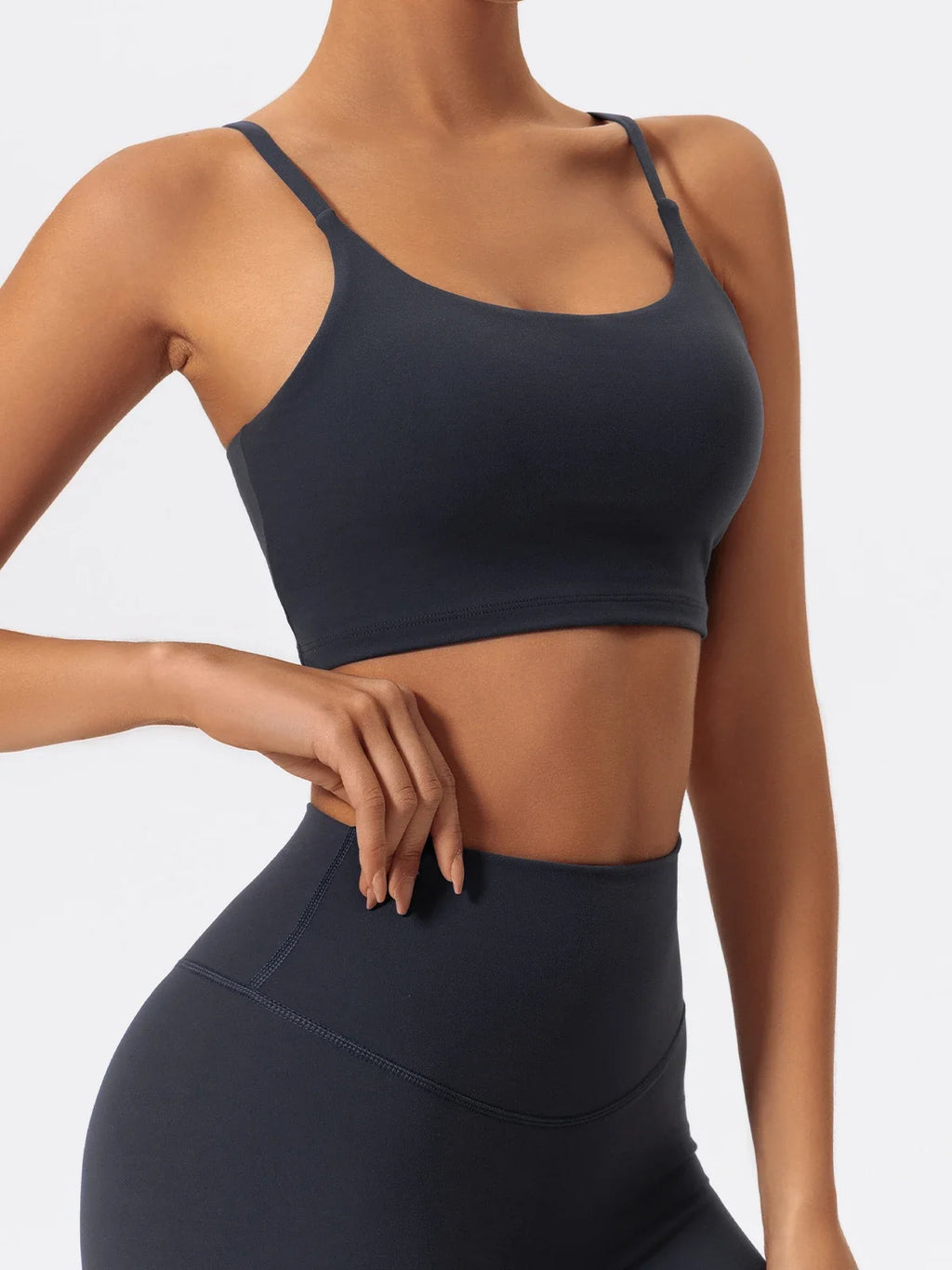 Hearuisavy Summer Ultra-Soft Fabrics Sports Bra Gym Top Women Push Up Workout Quick-Dry Yoga Top Sportswear Fitness Underwear