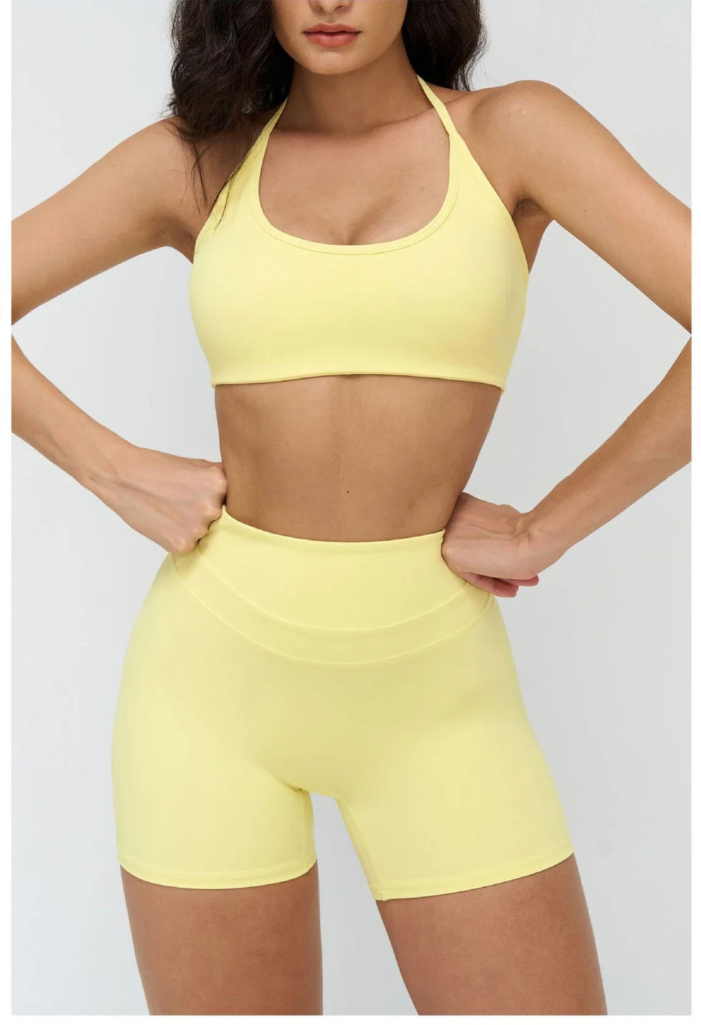 Sexy Gym Top Women Sports Bra Running Hanging Neck Yoga Bra Breathable Sports Underwear Women Fitness Push Up Workout Top Women