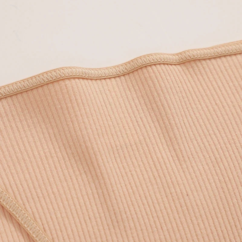 Women Cotton Maillard Brazilian Sexy Panties Breathable Low Waist Female Underwear Soft Solid Color Intimates High Elastic Linge