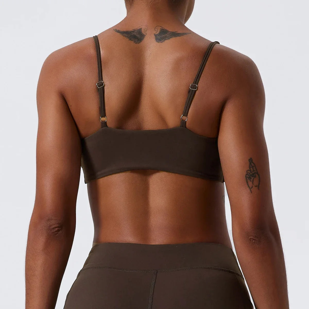 Hearuisavy Summer Sports Bra Shockproof Push Up Gym Top Women Quick-Dry Yoga Clothes Pleated Design Brassiere Workout Crop Top