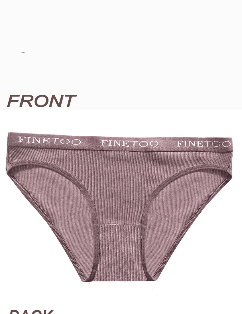 1Pcs Women' Cotton Pantys Sexy Comfortable Letter Printed Woman Briefs Ladies Underpants Fashion Girls Lingerie M-XXL