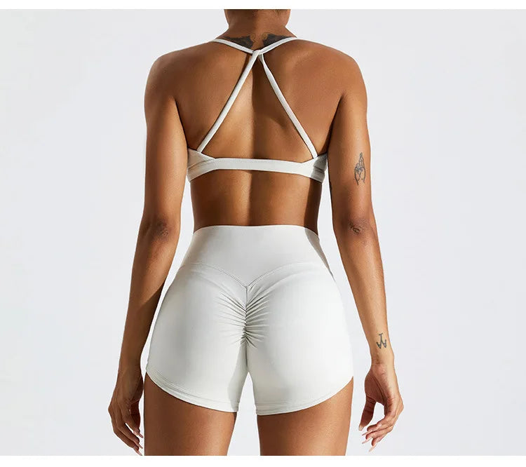 Seamless Sports Bra Women Underwear Sexy Back Shockproof Workout Fitness Bra Quick Drying Training Sports Running Yoga Tank Top