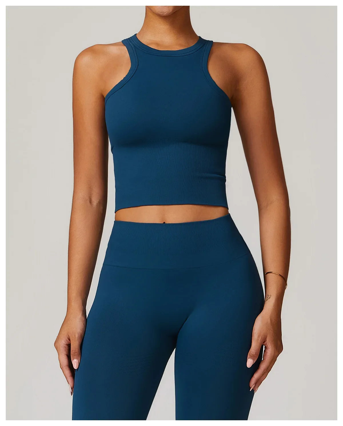 Women Tops Breathable Sports Bra Absorb Sweat Shockproof Padded Gym Clothes Running Fitness Seamless Yoga Sports Bra Underwear