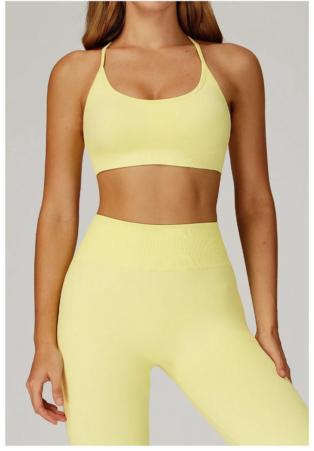 Women Seamless Yoga Sports Bra Breathable Shock Proof Gym Workout Fitness Push up Top Yoga Running Active Sportswear Vest Bra