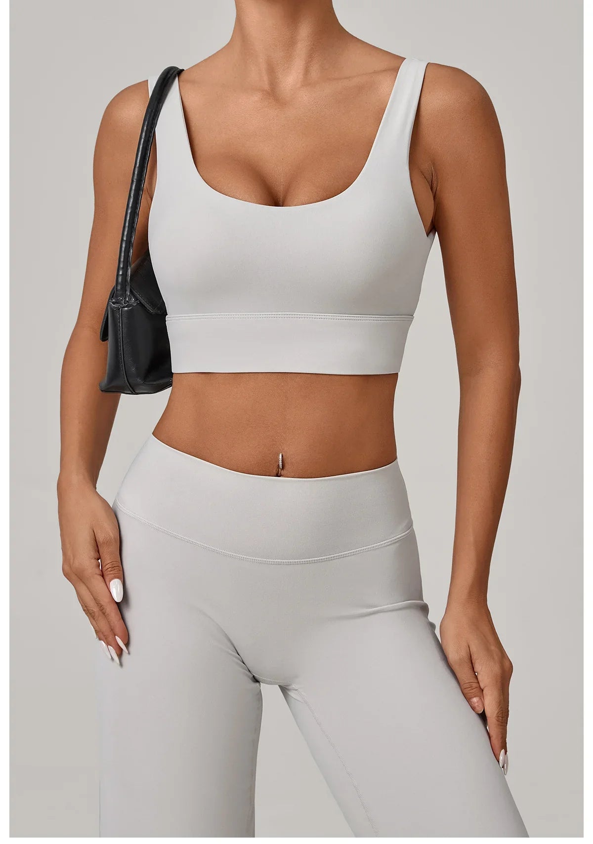 High Strength Yoga Bra Breathable Sports Bra Anti-Sweat Fitness Top Women Shockproof Crop Top Push Up Sport Bra Gym Workout Top