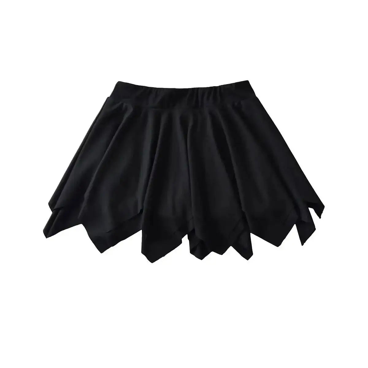 Summer Sexy Pure Desire Loose Edge Design Sense Short Skirt Women High Waisted Wrap Hip Reducing Age Pleated A-line Skirt H2JI