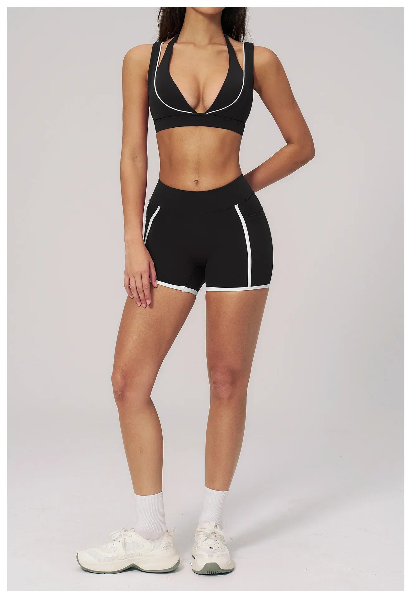 Summer Women's Sports Bra Anti-Sweat Fitness Top Women Yoga Bra Cycling Shockproof Crop Top Cross Back Sport Bra Gym Workout Top