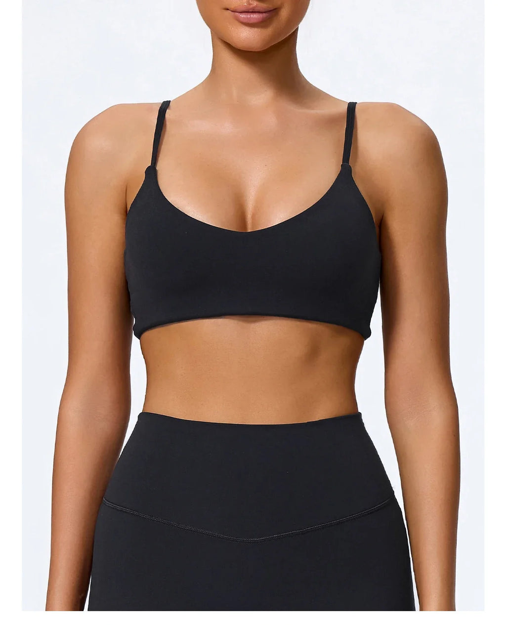 Hearuisavy Summer Super-Soft Women Quick Drying Sports Bra Breathable Gym Workout Top Fitness Underwear Push Up Running Yoga Top