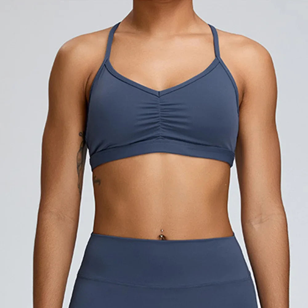 Seamless Sports Bra Women Underwear Sexy Back Shockproof Workout Fitness Bra Quick Drying Training Sports Running Yoga Tank Top