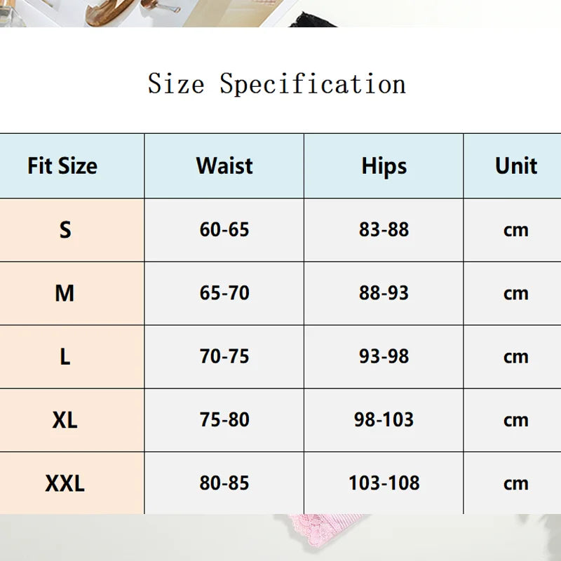 3Pcs Women Cotton Lingerie Sexy Thong Soft Fashion Panties Femme Design Underwear Pantys Underpant Lingerie Lace Intimates S-XL