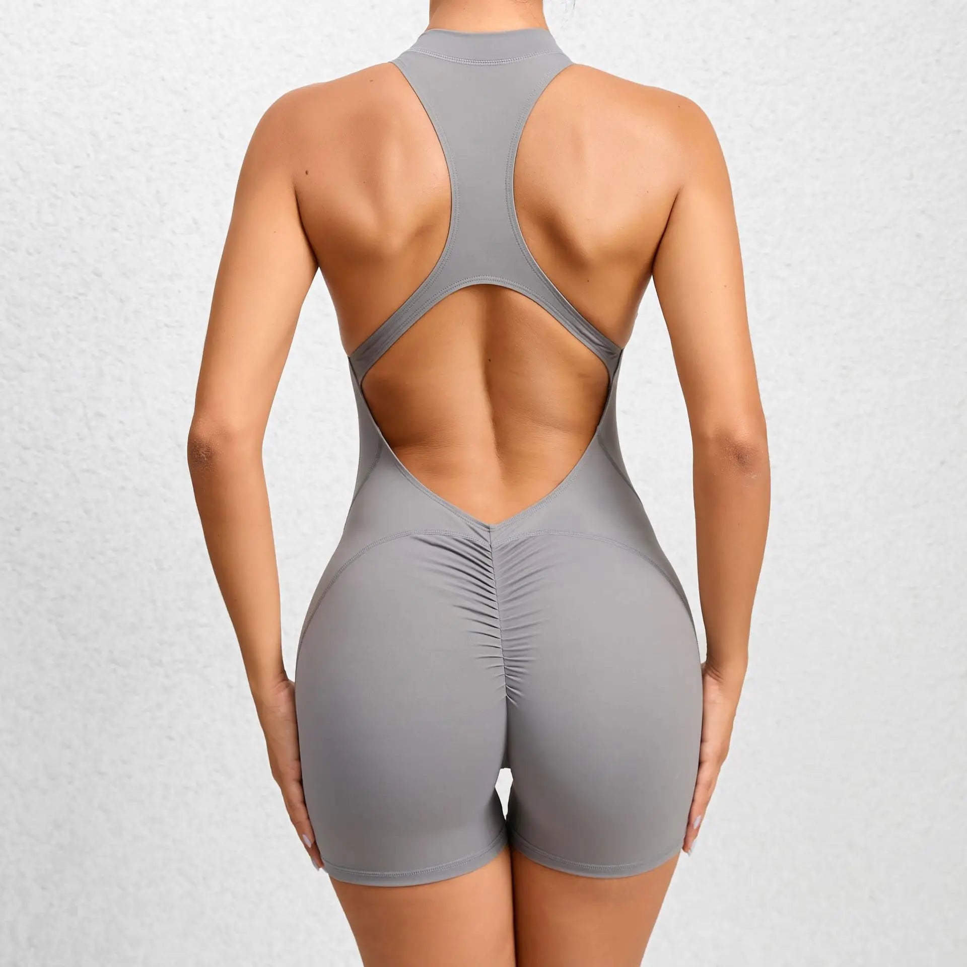 Summer Short Sports Jumpsuit Sleeveless Gym Set Women Yoga Clothes Rompers Workout One-piece Suit Outdoor Recreation Bodysuits