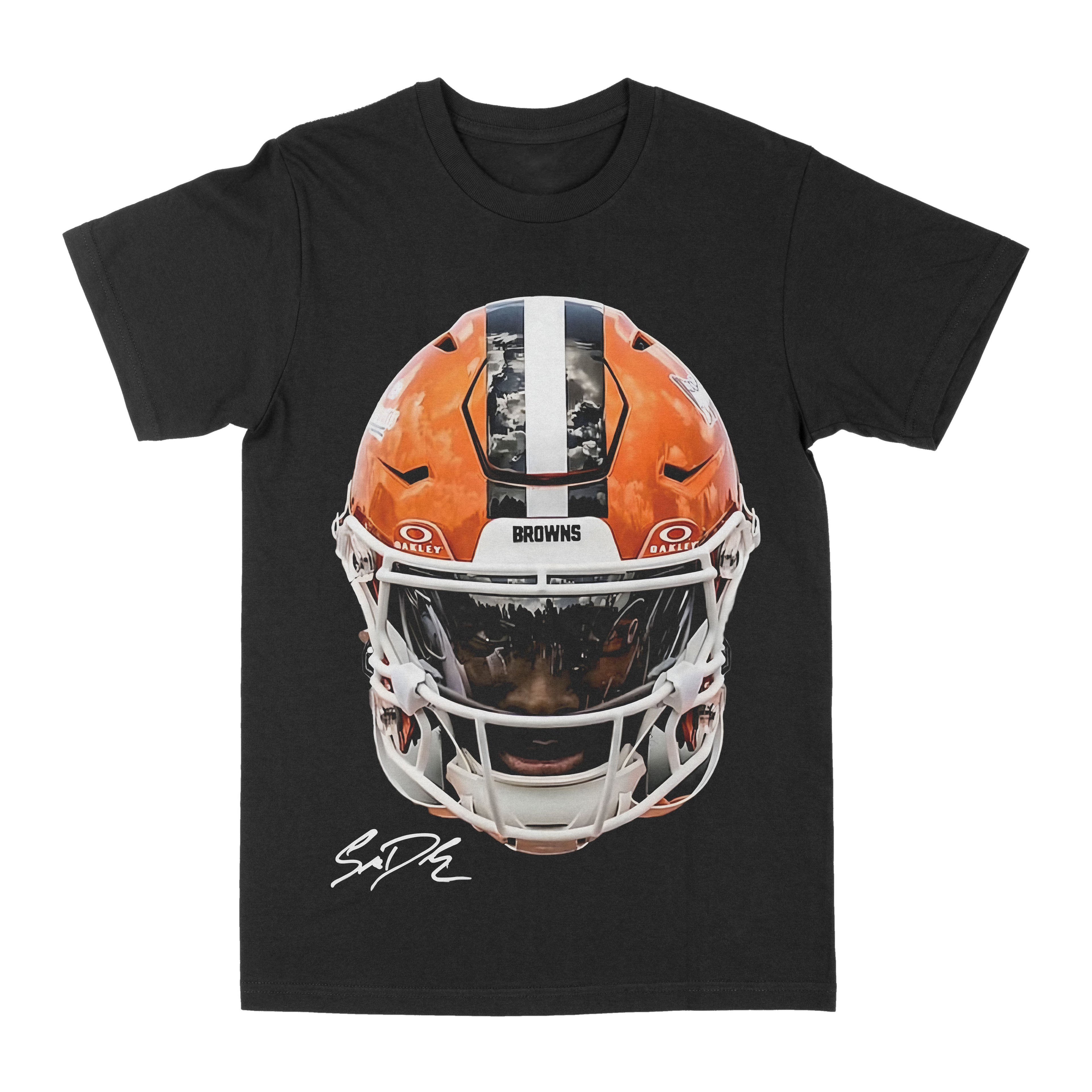 Shedeur Sanders "Big Face Helmet" Graphic Tee