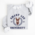 Smart Ass University Donkey Sarcastic College Meme Funny Graphic Quote Sweatshirt