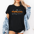 Spooky Season Pumpkin Patch Halloween Night Festive Collection Premium Graphic Tee