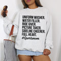Sports Mom Tailgate Party Football Soccer Baseball Basketball Volleyball Sweatshirt