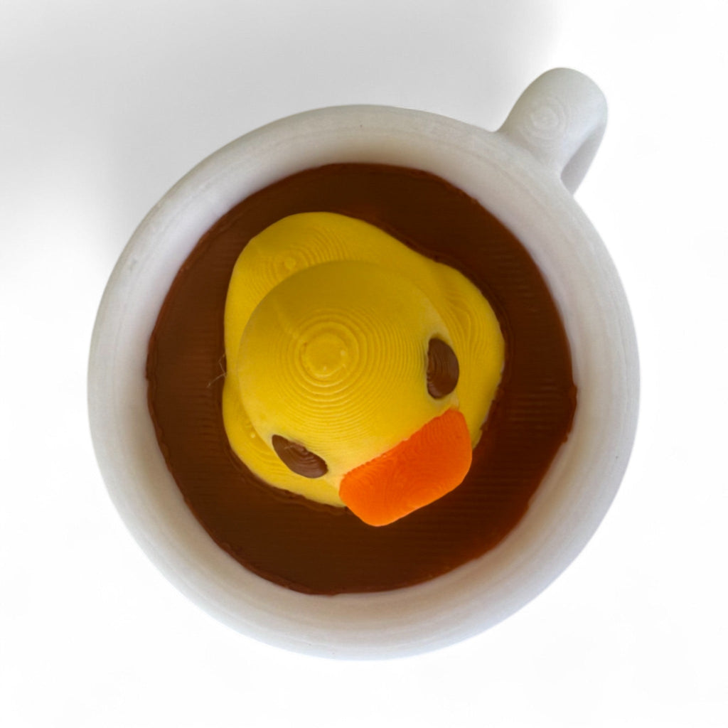 Tea Cup Duck – Floating Duck Collectible for Tea Lovers | Duck in a Cup