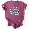 USA America Friendship Bracelets Patriotic Fourth Of July American Pride Comfort Colors Tee