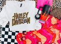 Leopard & lim green motor cycle tee or sweatshirt
