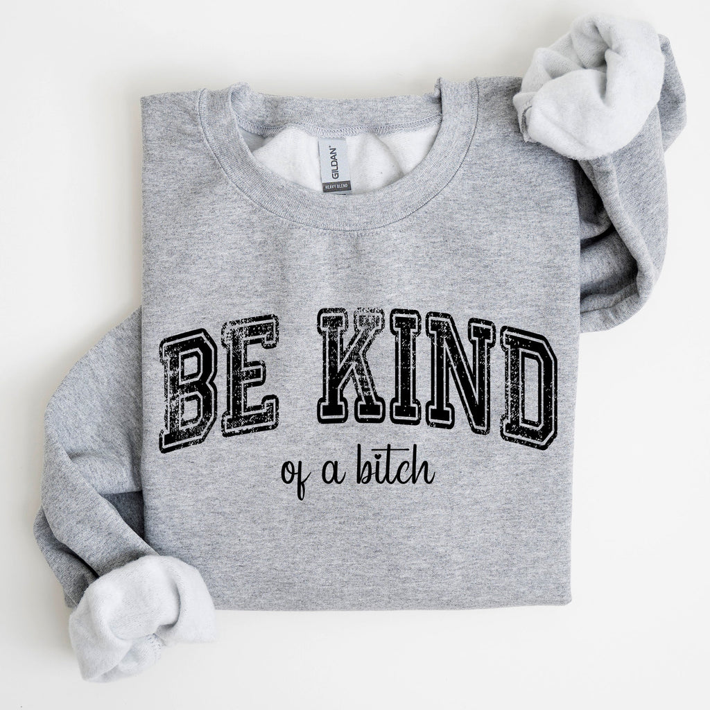 Vintage Be Kind Of A B Meme Funny Sarcastic Retro Pop Culture Quote Graphic Edition Sweatshirt