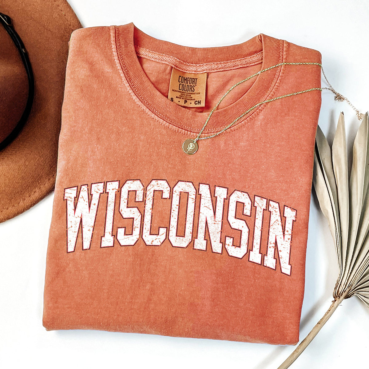 Wisconsin Football Game Day Tailgate Party University State Fans Unite Comfort Colors Tee