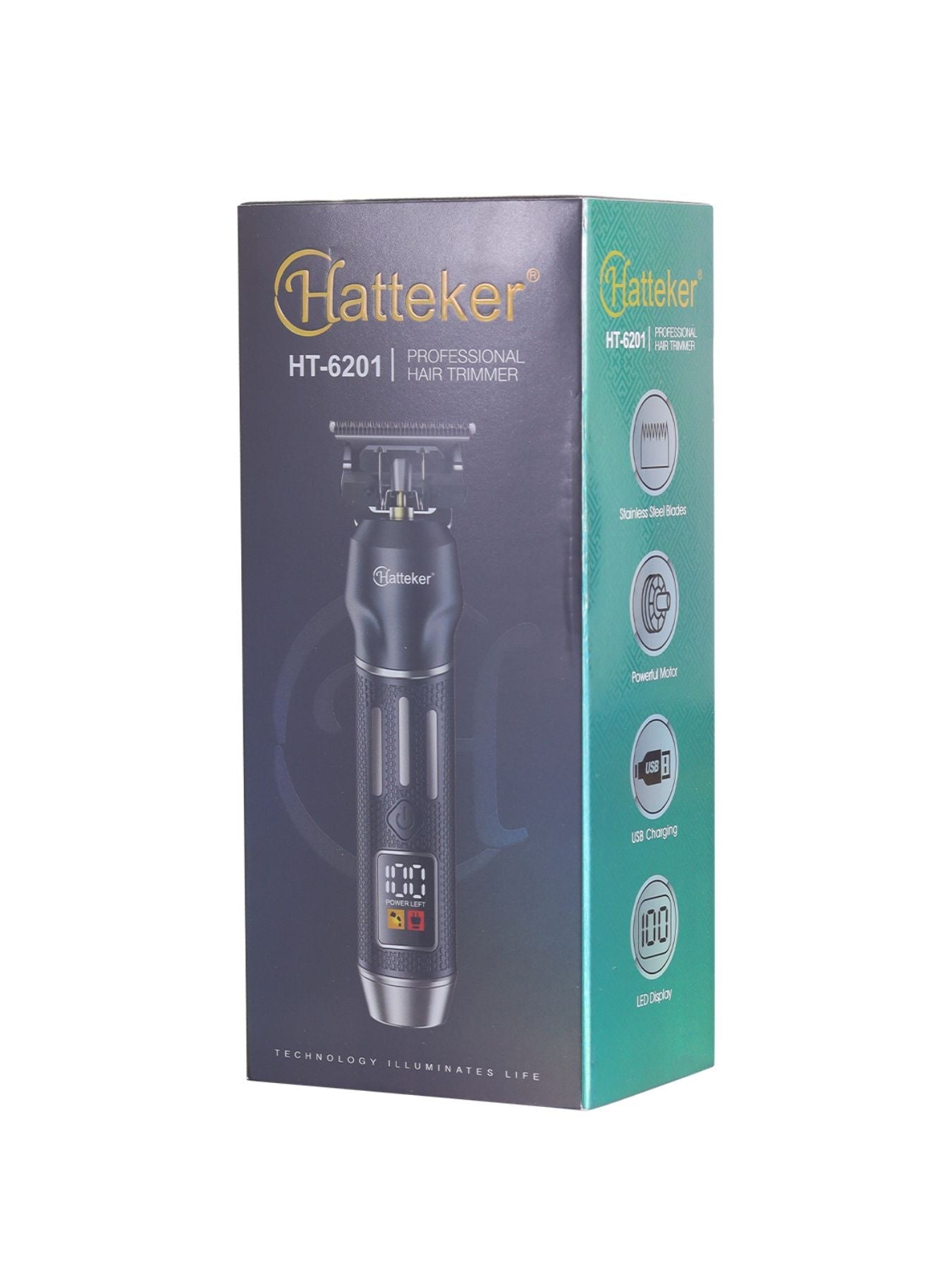 LED Display Cordless Hair Clipper