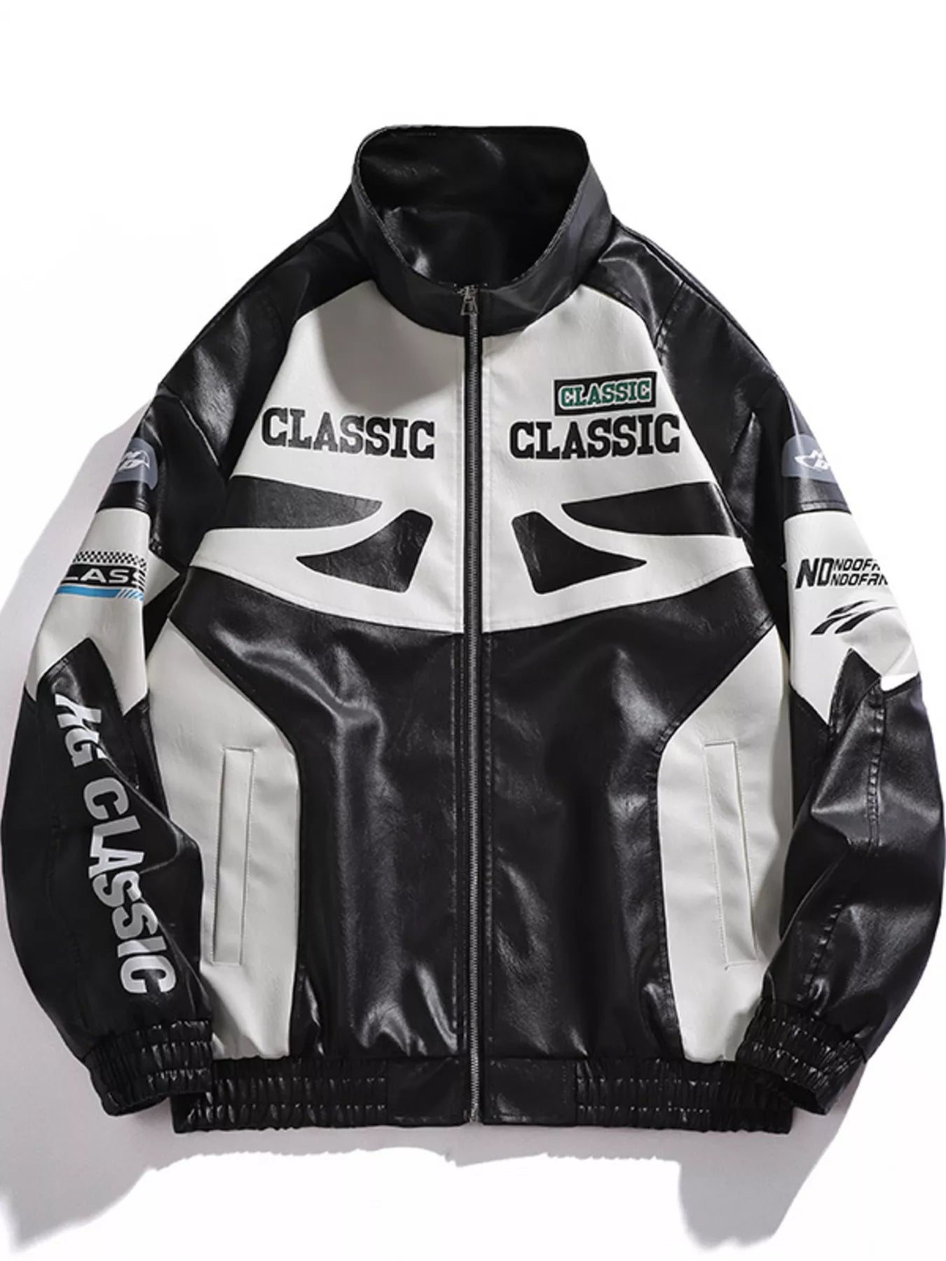 Men's Plus Size Zip Up Long Sleeve Jacket