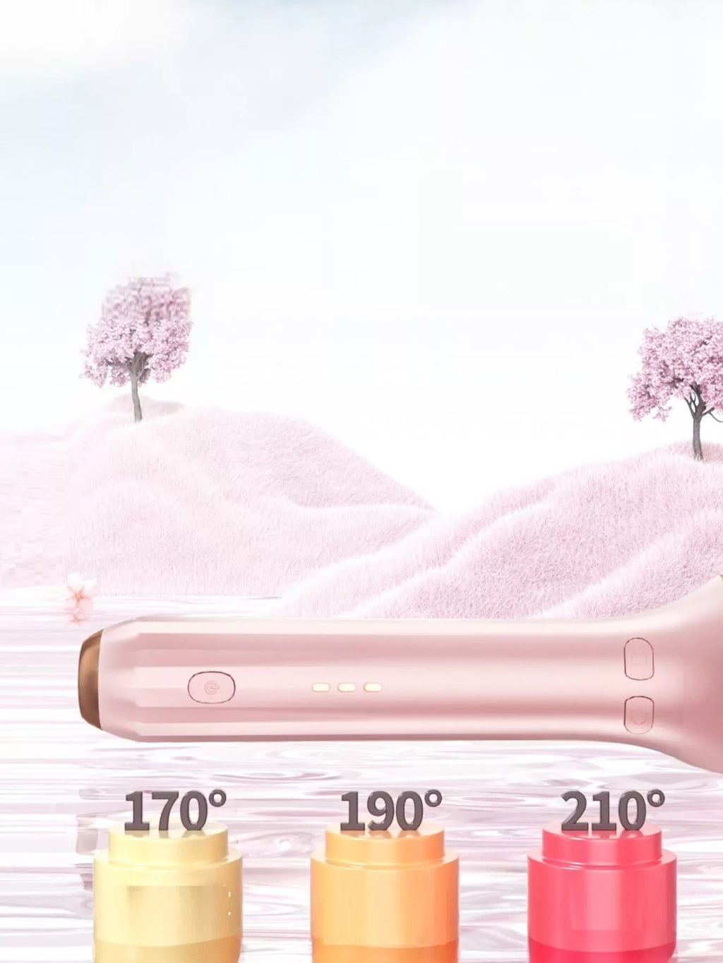 Automatic Rotating Hair Curling Iron