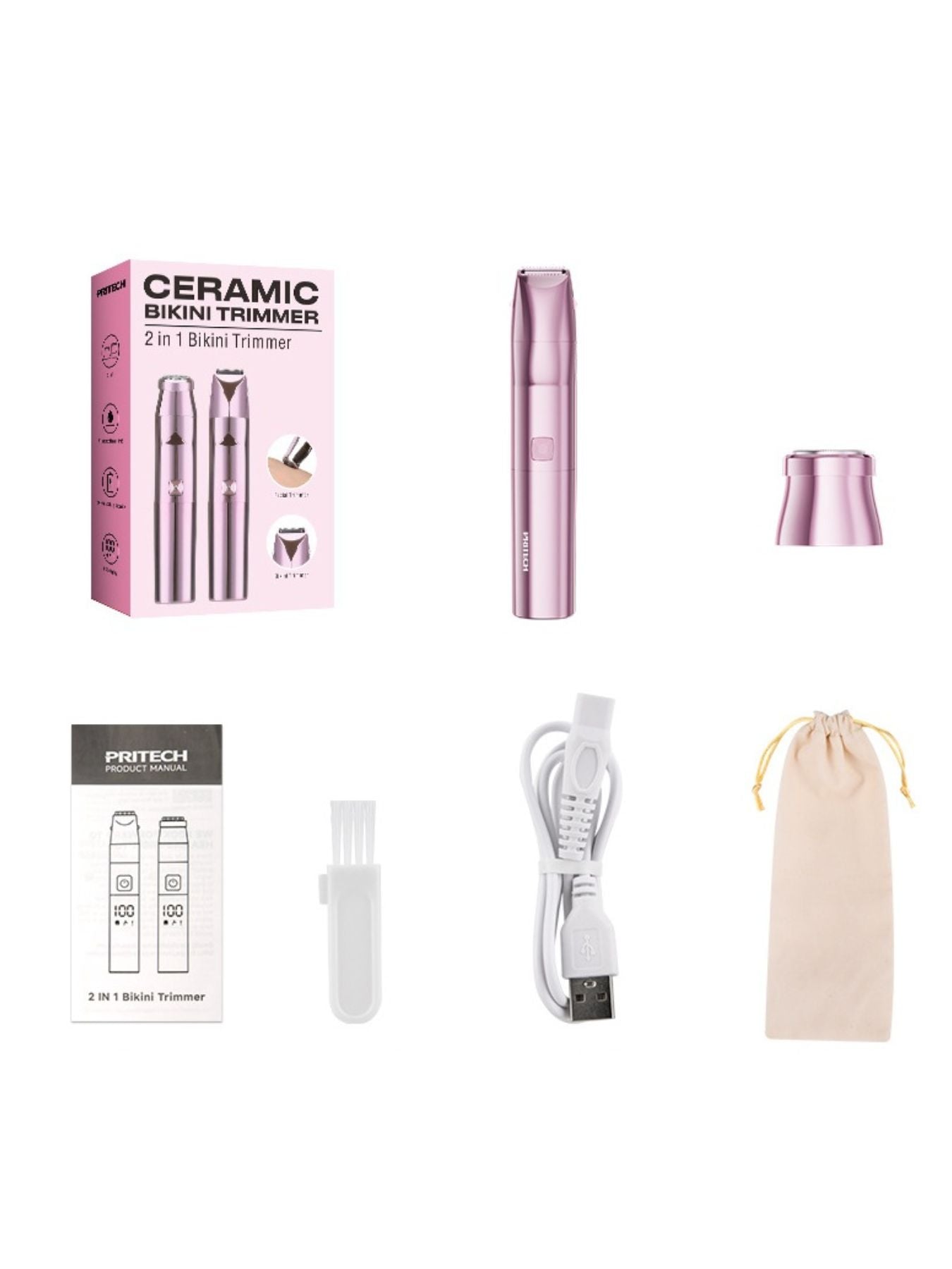 Cordless Rechargeable Hair Removal Epilator