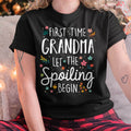 FIRST TIME GRANDMA T-SHIRT – PERFECT GIFT FOR NEW GRANDMAS - NGHL00 (SKU8-GRA00)