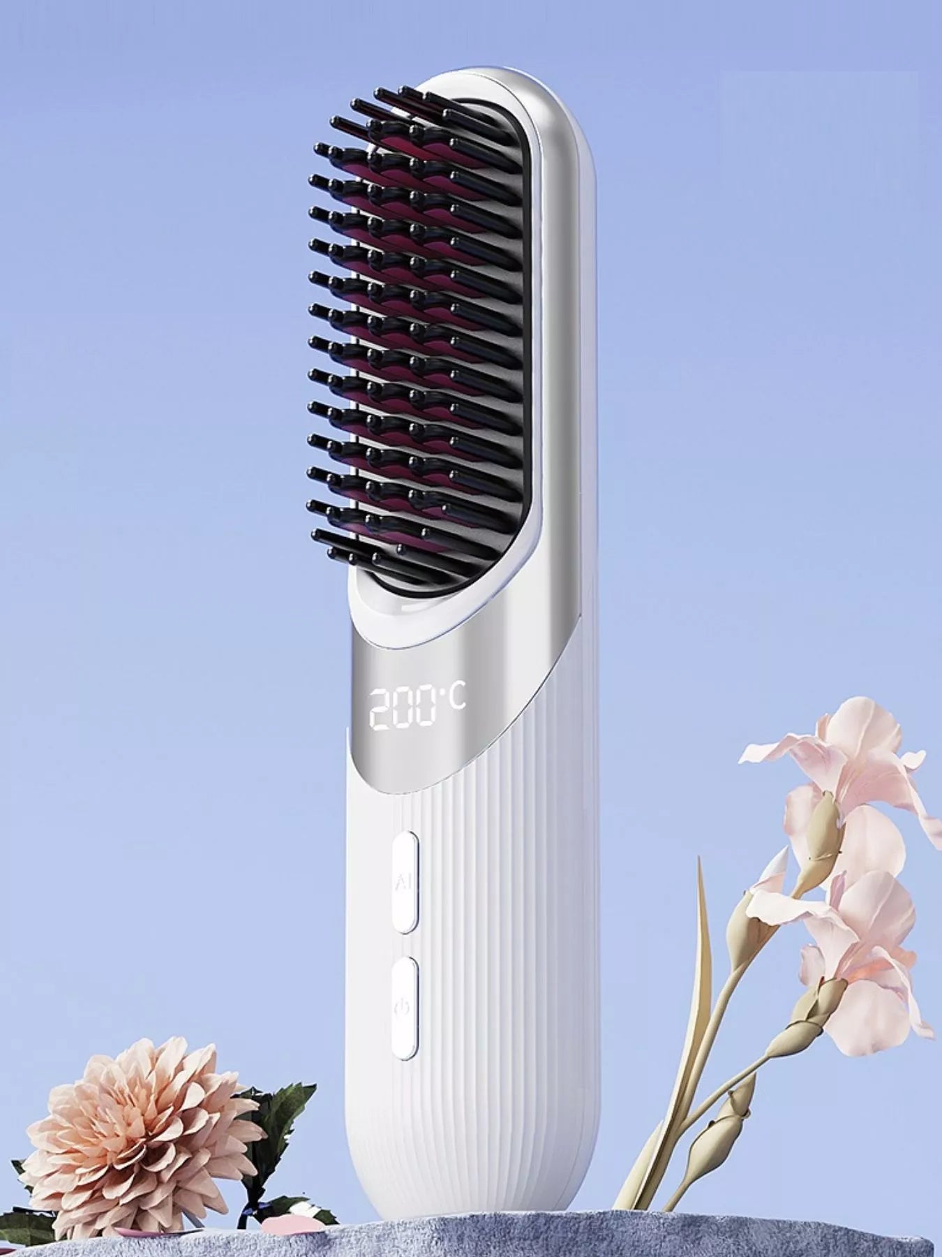 Portable Heated Straightening Comb