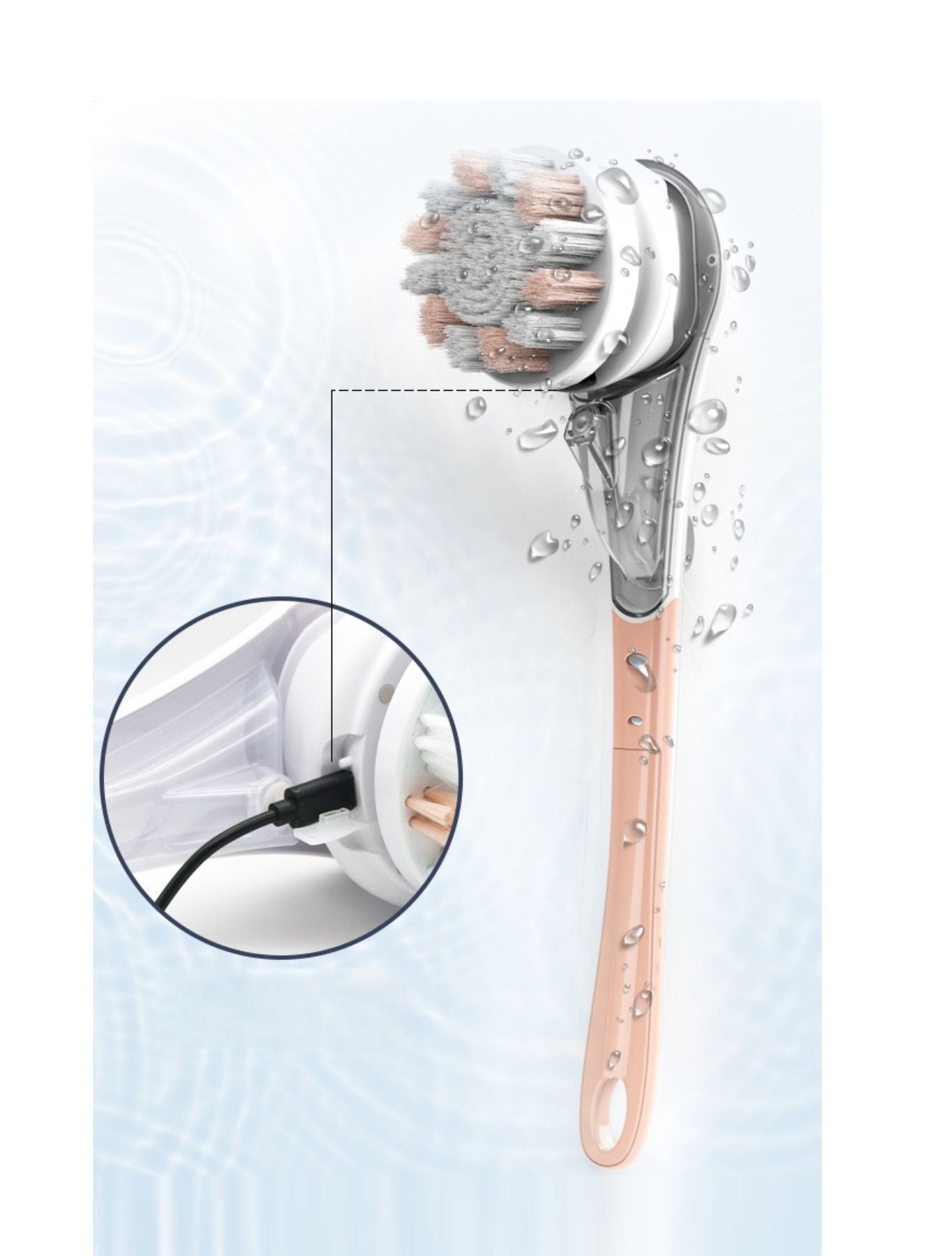 Long Handle Exfoliating Body Brush