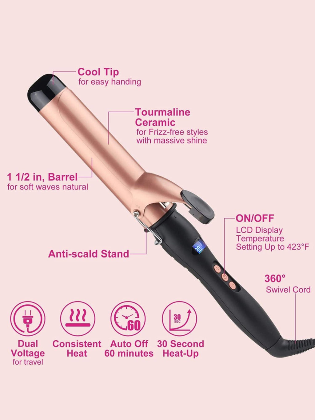 Fast Heating Curling Iron