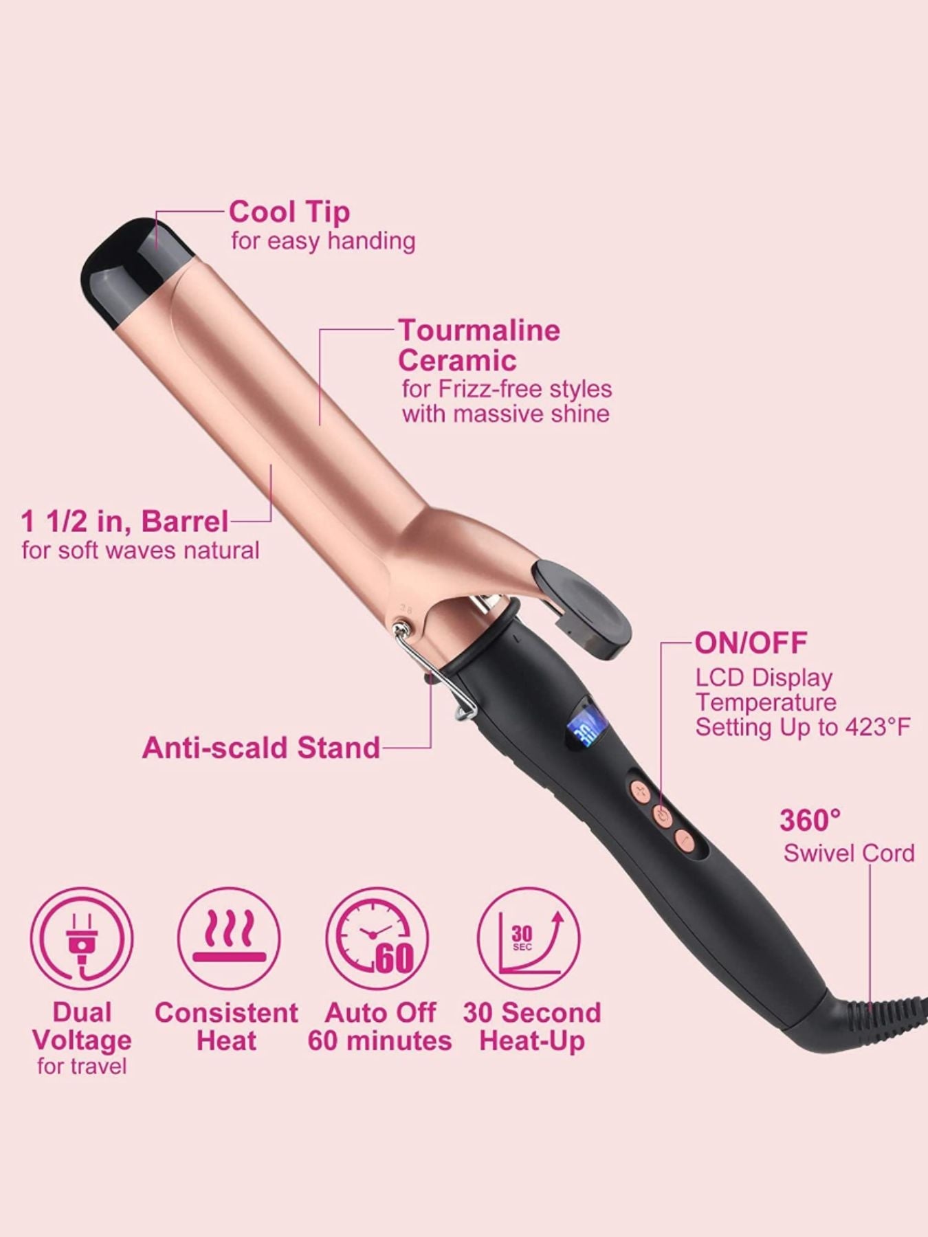 Fast Heating Curling Iron