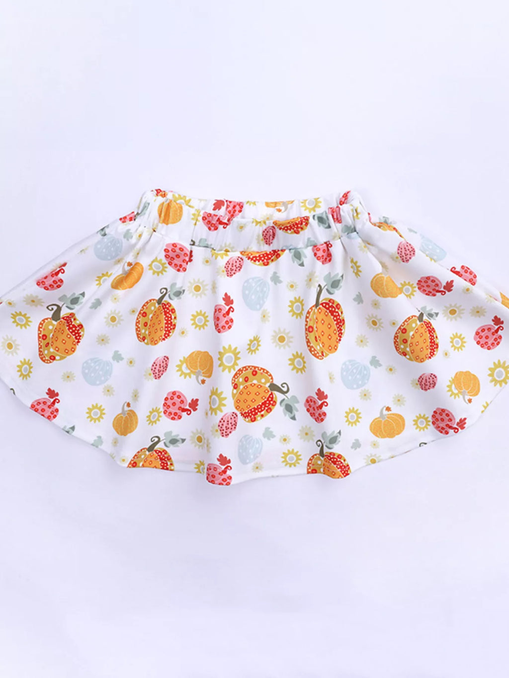Children's First Thanksgiving Top and Skirt Outfit Set