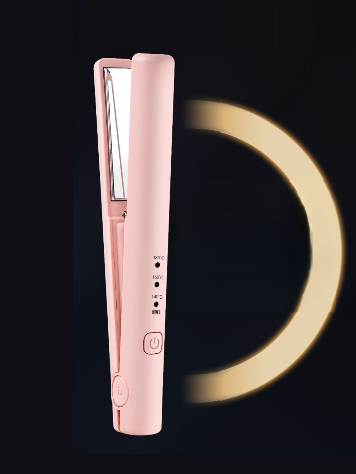 Cordless Rechargeable Mini Hair Straightener