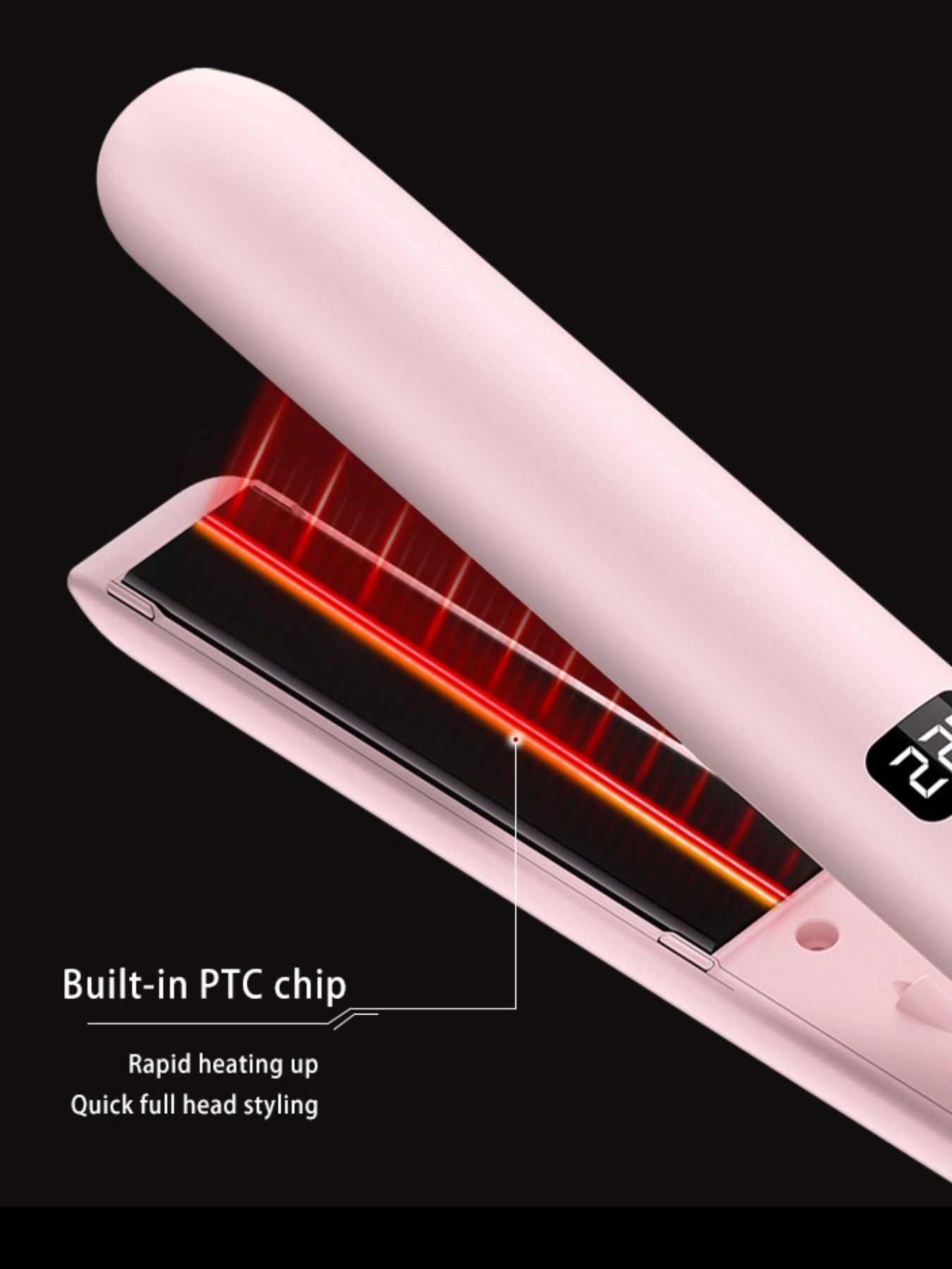 Adjustable Temperature Hair Straightener